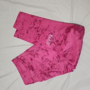 Fleo Pink Marble Leggings